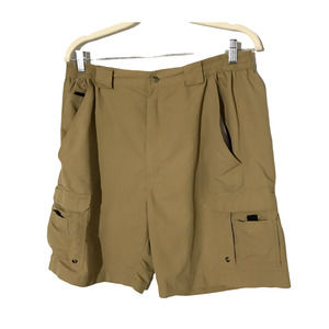 World Wide Sportsman Baitcast Shorts for Men - Gravel - 36